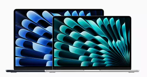 The new MacBook Air models: old casing, new M3 interior
