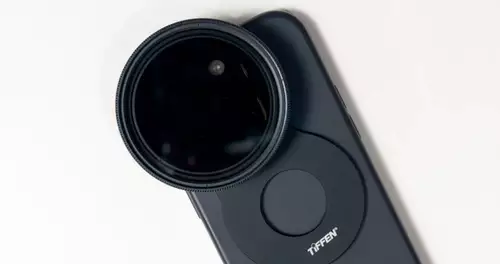 Tiffen 58mm-Filter am iPhone verwenden