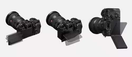  Sony A9 III Klappmonitor mit vielen Positionen