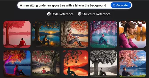 Adobe fhrt die neue Funktion "Structure Reference" in Firefly ein