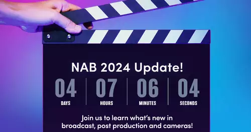 Blackmagic&s NAB 2024 countdown