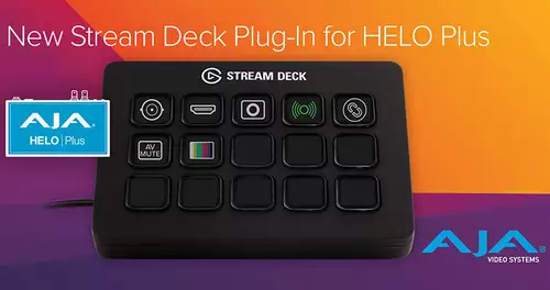 AJA verffentlicht kostenloses Stream Deck Plug-in fr HELO Plus