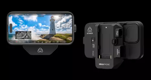 Atomos Ninja Phone macht aus iPhone 15 Pro/Max einen HDMI-Kameramonitor/Rekorder