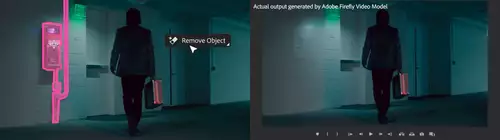 Adobe Firefly fr Premiere Pro - Generative Extend, Object removal/addition