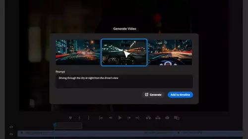 Adobe Firefly für Premiere Pro - Generative Extend, Object removal/addition