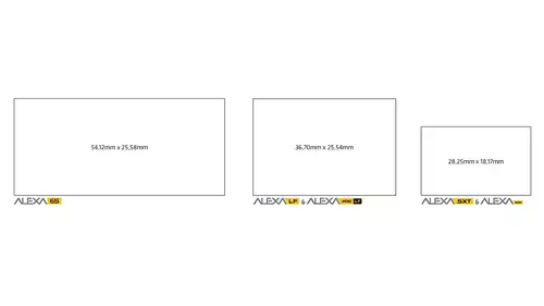 ARRI ALEXA Mini LF - Sensor-Qualitt, Debayering und Rolling Shutter : ALEXA Sensors stich