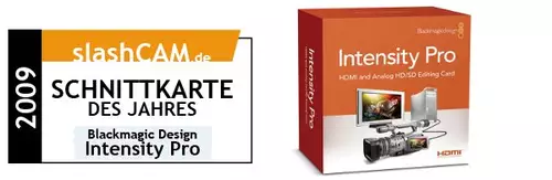 Produkte des Jahres 2009 : schnittkarte