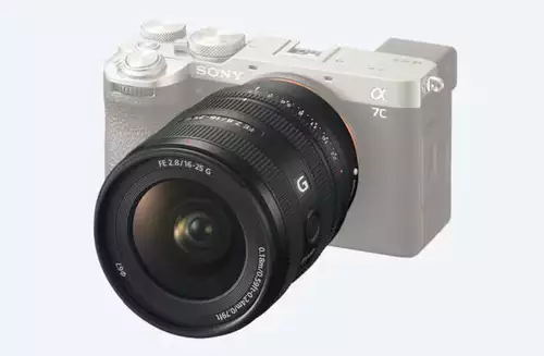 Sony bringt weiteres Weitwinkel-Zoomobjektiv - FE 16-25mm F2.8 G