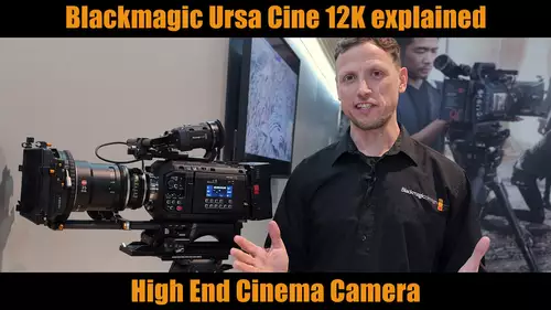 Blackmagic URSA Cine 12K erklärt: Dynamikumfang, Monitoring-Setup uvm...