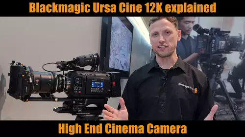 Blackmagic URSA Cine 12K erklrt: Dynamikumfang, Monitoring-Setup uvm...