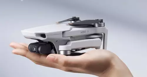 Die DJI Mini 4K fr 299 Dollar darf ohne Fhrerschein geflogen werden