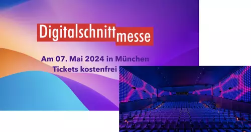 Kooperation: Digitalschnittmesse und camgaroo film festival im ARRI-Kino