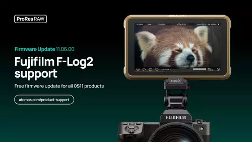 Kostenloses AtomOS Update bringt SRT Streaming und Fujifilm F-LOG2