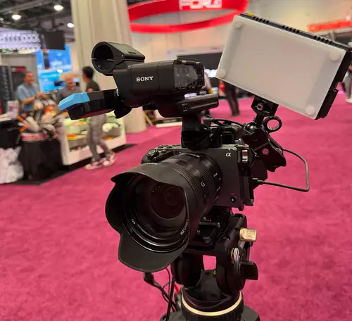 Sony FX3 auf der NAB im Einsatz
