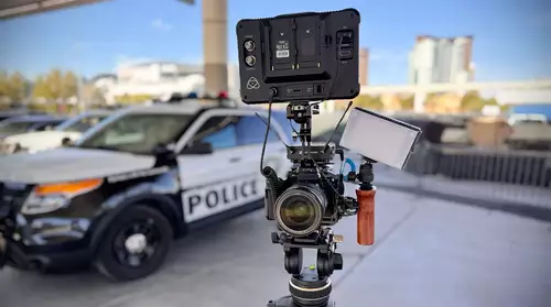 Panasonic S5IIX Interview-Setup auf der NAB