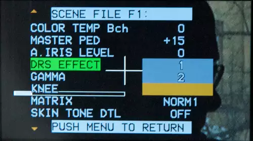 Dynamic Range Stretch bei der AG-HPX301E