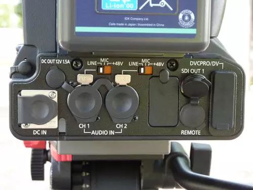 Panasonic AG-HPX301 - professionelles IN/OUT Set-Up