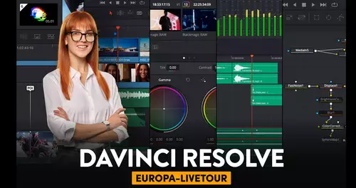 Blackmagic DaVinci Resolve Livetour kommt im Juni nach Berlin