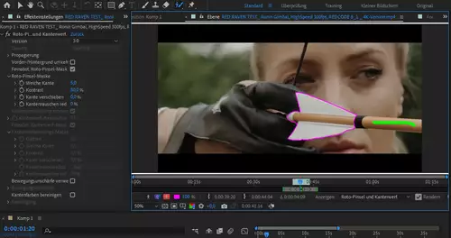 KI-Tools in der Filmproduktion: Objektfreistellung in After Effects mit dem Roto-Pinsel