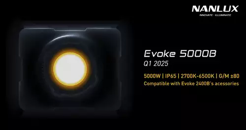 Nanlux Evoke 5000B Bi-Color LED Studio-Scheinwerfer 