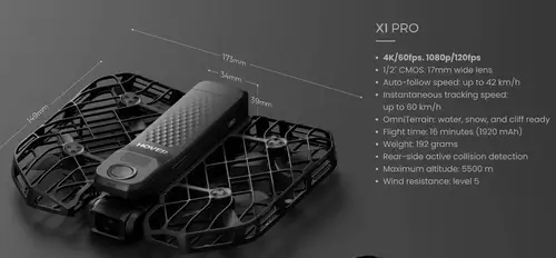 Neue HoverAir X1 Pro und X1 Pro Max Selfie-Drohnen mit 4K und 8K
