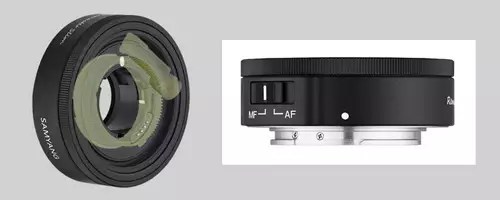 Samyang Remaster Slim mit modularen Linsen für Sony E-Mount