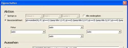 Random-Script in DVDStyler