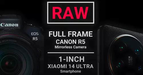 14 Bit 4K RAW auf dem Xiaomi 14 Ultra vs. 8K RAW mit der CANON R5