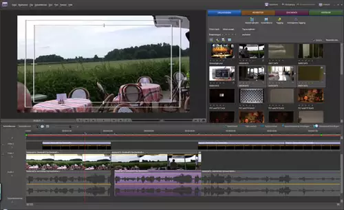 Für Anfänger noch erfassbar, für Profis auch benutzbar – Premiere Elements.