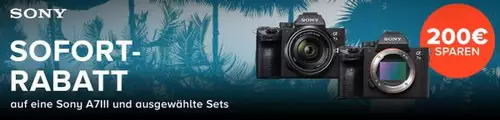 Bis zu 600 Euro sparen bei Kameras und Objektiven von Sony und ZEISS