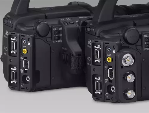 Die beiden Modelle unterscheiden sich nur durch die professionellen Anschlussmöglichkeiten der G1. HDMI fehlt jedoch beiden.