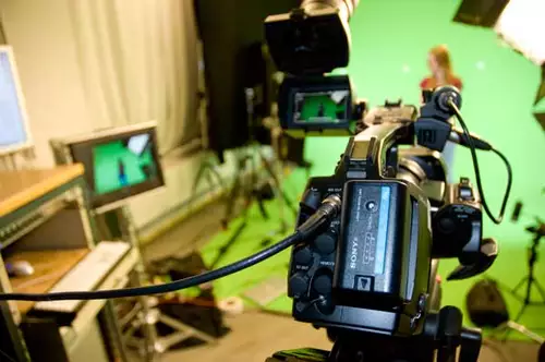 Im Greenscreenstudio mit der Sony PMW EX3 : greenscreenEX3