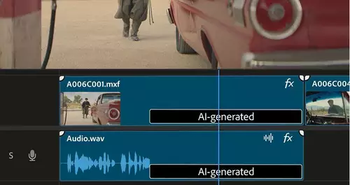 Generatives Erweitern jetzt in Premiere Pro (Beta) verfgbar