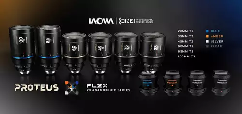 Laowa Proteus Flex - neue 2x Anamorphoten mit wechselbarem Flare-Modul