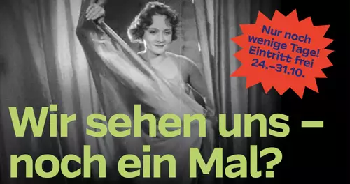 The permanent exhibition of the Deutsche Kinemathek closes on 1 November 2025 
