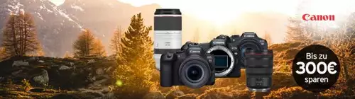 Bis zu 1.000 Euro Cashback fr Kameras und Objektive u.a. von Nikon, Canon und Panasonic