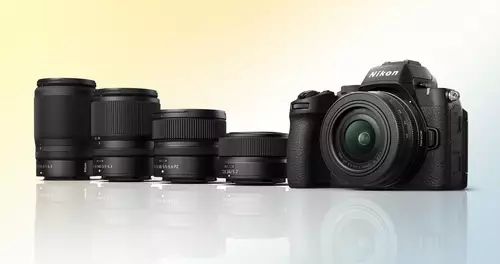 Nikon Z50II with Z-mount lenses