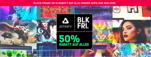 Black Friday Angebote von DZOFILM, Canon, Topaz Labs, Amazon, SanDisk Professional, Affinity...