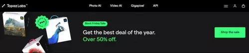 Black Friday Angebote von DZOFILM, Canon, Topaz Labs, Amazon, SanDisk Professional, Affinity...