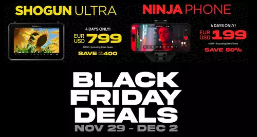 Atomos Black Friday 