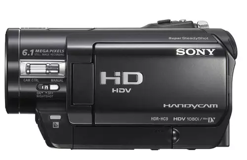 Frisch gestrichen - Sony HDR-HC9E : cam1