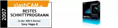 Die slashCAM-Produkte des Jahres 2007 – Schnittprogramme : schnitt500
