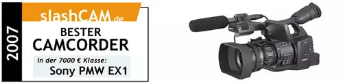 Die slashCAM-Produkte des Jahres 2007 – Camcorder : cam7000