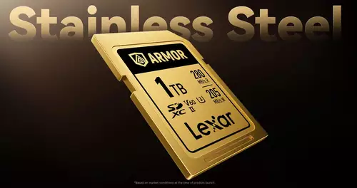 Neue SDXC-Speicherkarten aus Stahl - Lexar Armor Gold und Silber Pro