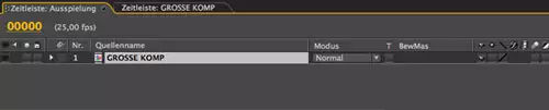 Adobe After Effects: Tip#2: Grosse Komp in kleiner Komp : GroKompinAu