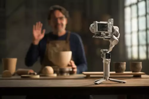 DJI RS4 Mini as an autonomous cameraman