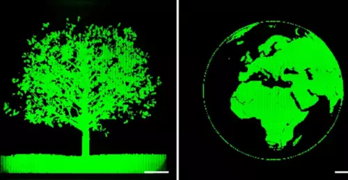  Display made of perovskite LEDs 