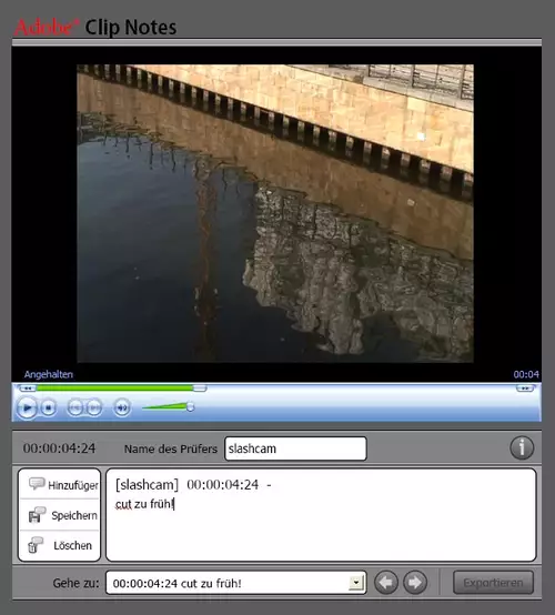 So wird der Videoclip im PDF angezeigt.