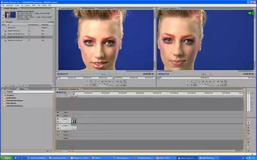 Preview der unkomprimierten Shots direkt in Premiere Pro