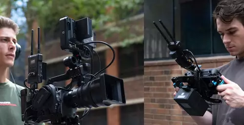 Atomos 4K-SDI/HDMI-Videofunkstrecke TX-RX fr professionelles Monitoring